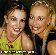 Fiona with Brittney Spears